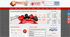 Desktop Screenshot of bfmania.com
